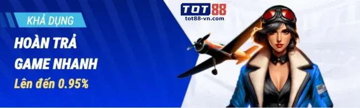 Banner khuyến mãi hoàn trả hàng ngày cho nổ hũ